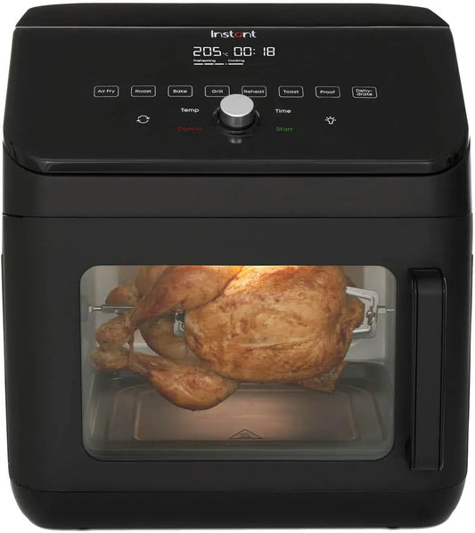 Friggitrice ad aria, 13 L, 1700 W, 9 programmi, 9 Programmi e Rotazione dello Spiedo