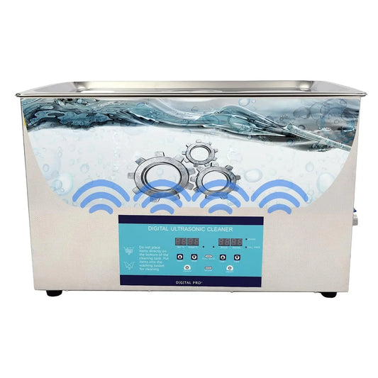 vasca per pulizia a ultrasuoni, Pulitore, 30 L, 600 W, 220 V, timer, professionale, funzione riscaldante, per occhiali