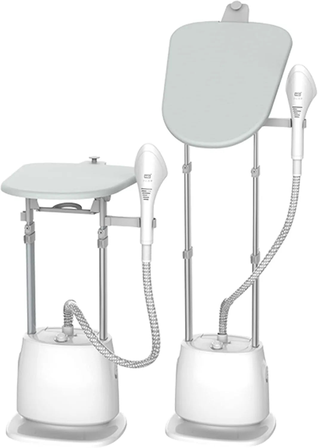 Le Rughe, Vaporiera Verticale per Indumenti e Tessuti, Potente vaporiera per Indumenti da 1850 Watt, stirapantaloni con Serbatoio dell'Acqua