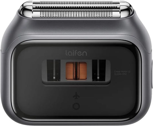 100min Batteria, Rasoio, grigio, Pro, Laifen P3 Pro Rasoio Elettrico
