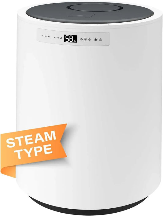 400ml/h-1200ml/h Umidificatore, 10 L, 100 m, vapore, bianco, per Tutta la Casa per Stanza dei Bambini, Y&O