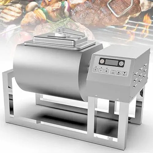 Smart Home, marinatore sottovuoto dotato di Rotazione bidirezionale e Controllo a 3 velocità, Tumbler per Carne da 18 Litri, temporizzazione da 1 a 99