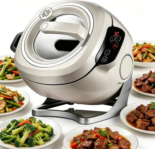 Pentola e padella, 6 L, 2000 W, touch, effetto 3D, Riscaldamento 3D Uniforme, comandi Smart Touch