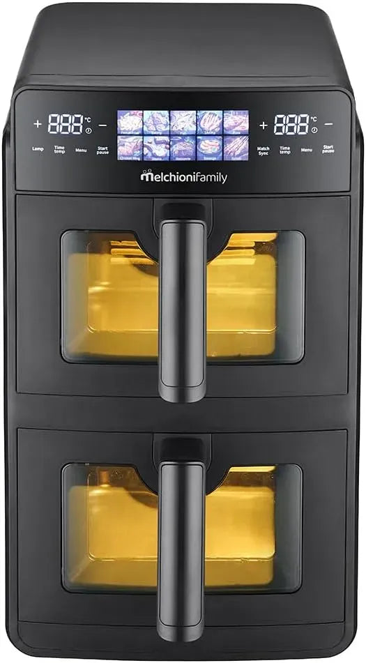 Friggitrice ad aria, 10 L, 2600 W, timer, friggitrice elettrica senza olio