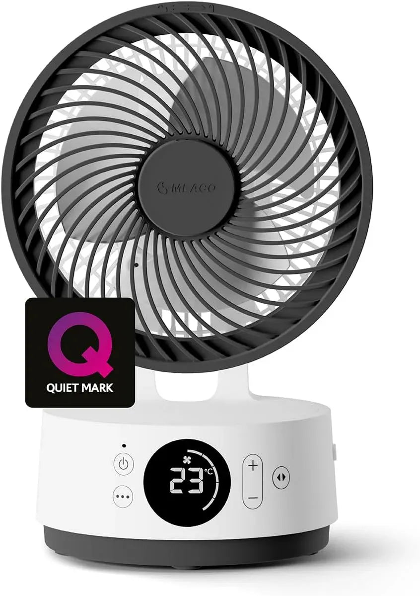 Ventilatore, 15,2 cm, 22 dB, portatile, durata 26 ore, 12 velocità