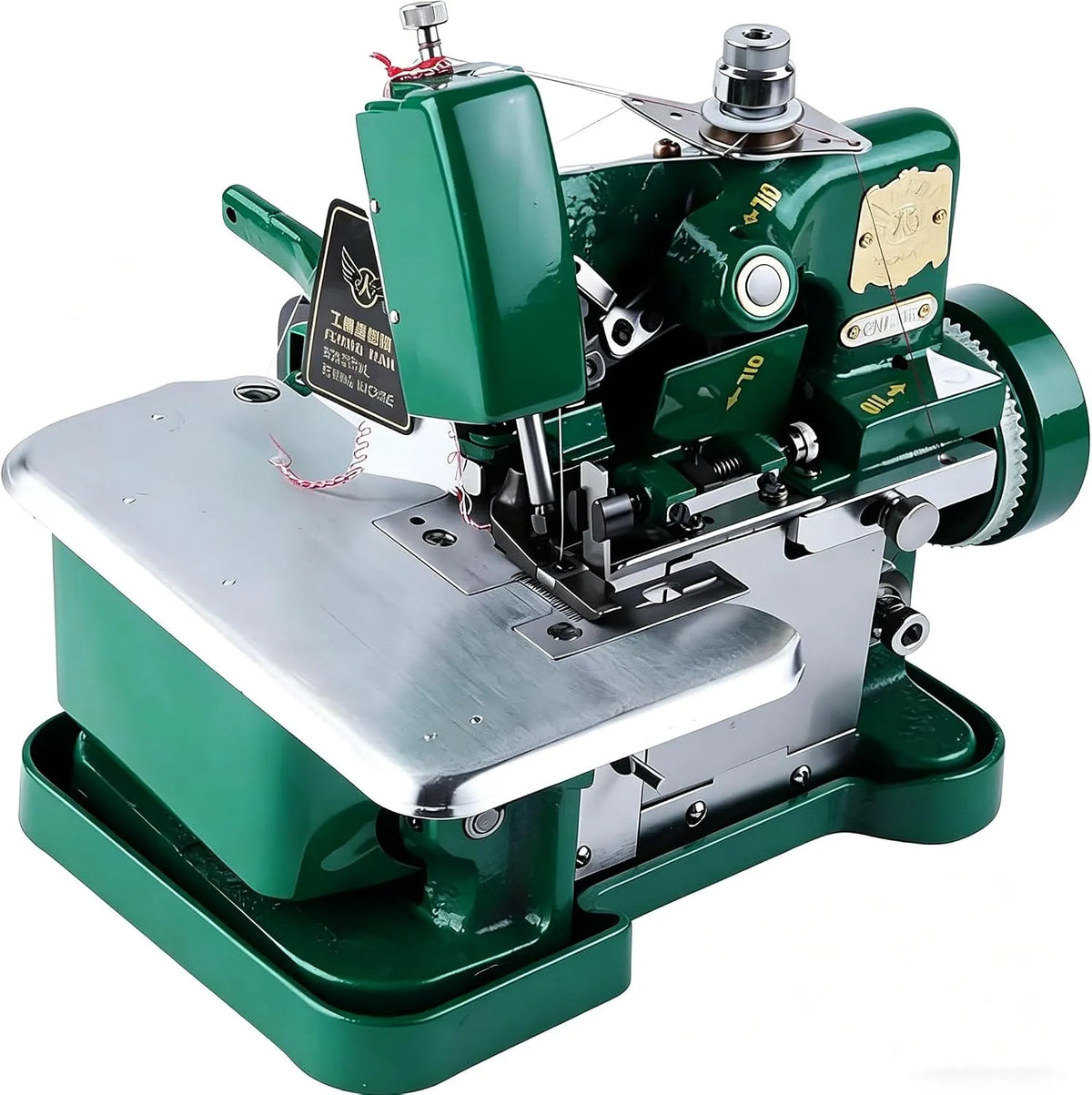 Macchina da cucire, macchina per cucito elettrica, 3,2 mm, 4 mm, professionale, per principianti e sarti