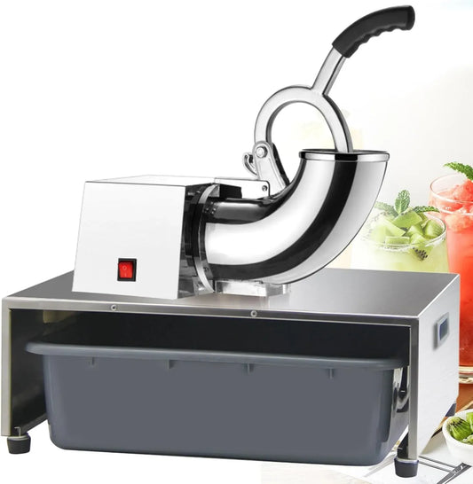 rasoio, 350 W, industriale, professionale, acciaio inox, per ghiaccio industriale/commerciale