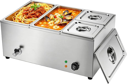Riscaldatore, 220 V, professionale, acciaio inox, funzione riscaldante, per Negozi di Colazione, TAIMIKO