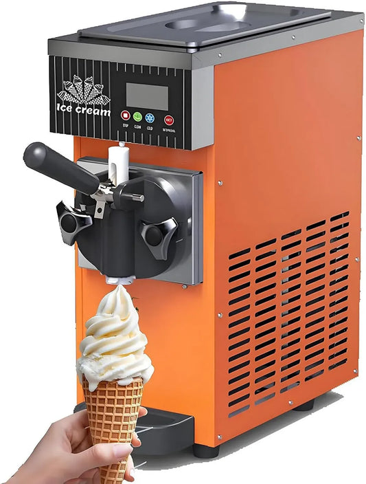 macchina per gelato e sorbetto, display LCD, professionale, ristoranti, per Snack Bar Ristorante Orange