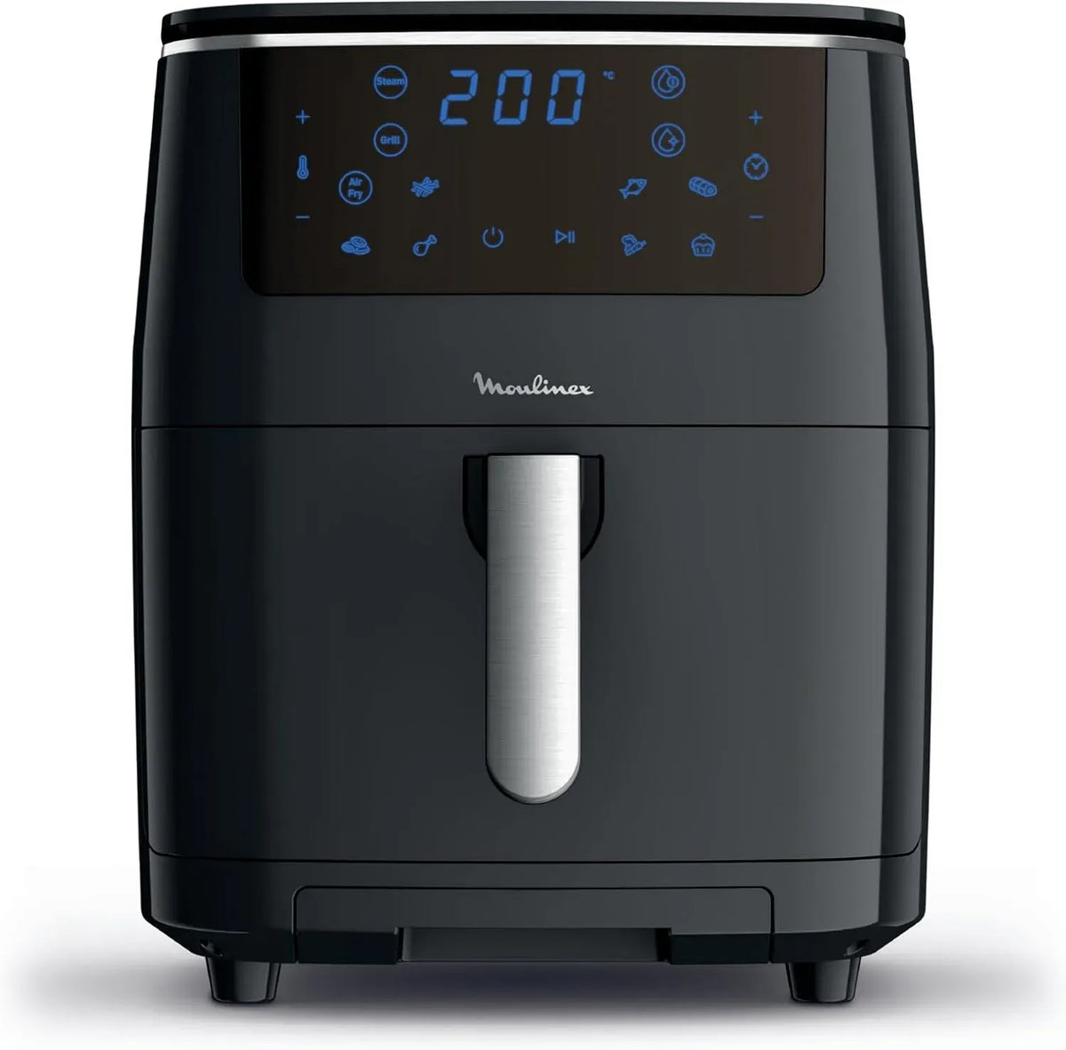 Friggitrice ad aria AL2018, 6.5 L, 7 programmi, timer, grill, Easy Fry Grill & Steam, Capacità 6, 7 Programmi Automatici