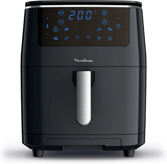 Friggitrice ad aria AL2018, 6.5 L, 7 programmi, timer, grill, Easy Fry Grill & Steam, Capacità 6, 7 Programmi Automatici