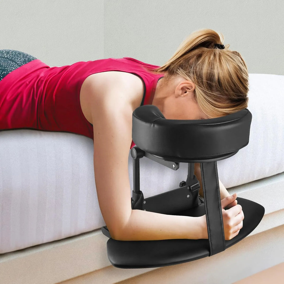 cuscino, nero, per massaggi per materasso, EBANKU